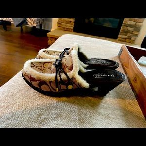 Coach Authentic clogs women’s size 8